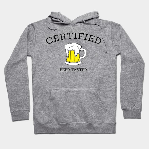 Certified beer taster Hoodie by Florin Tenica